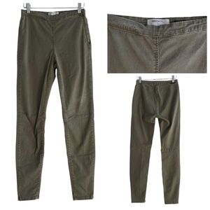 SANDWICH Khaki Green Slim Fit Tregging Denim Jean Trousers Size 36EU / Small